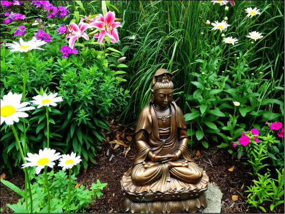 outdoor garden statuary