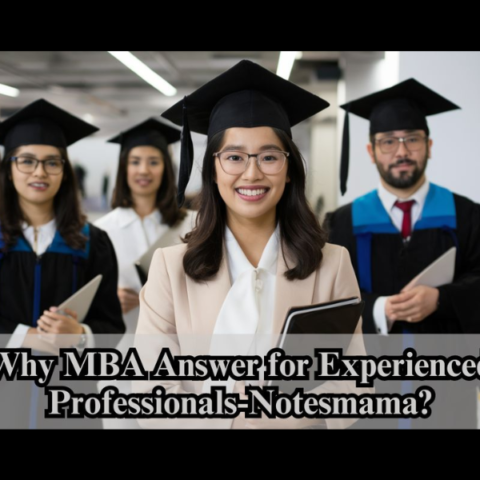 why mba answer for experienced professionals-notesmama